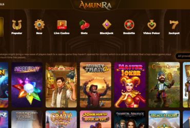 Amun Ra Casino - Popular Slots
