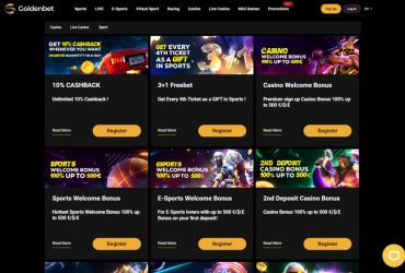 GoldenBet casino - promotions