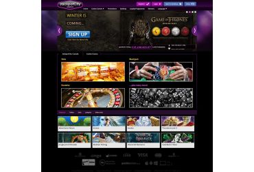 Jackpotcity casino - list of slot machines & table games.