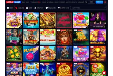 Megaslot Casino - games page | alfaplazasolare.com