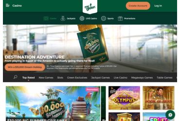 Mr Green casino - main page