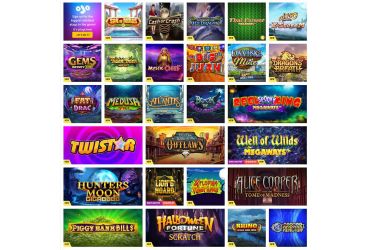 PlayOJO casino - list of games