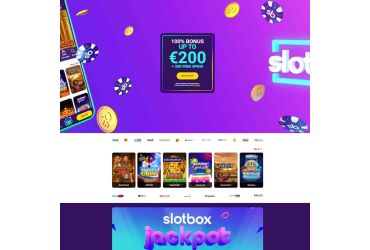 SlotBox - mainpage