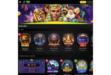 888 casino - list of slot machines