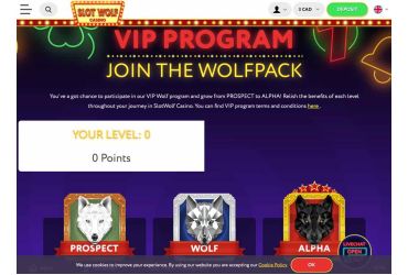Slotwolf – VIP page